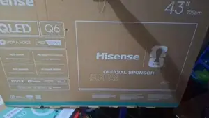 Hisense Q6 Qled 4k 43"inches Smart TV 2026 Model New Model