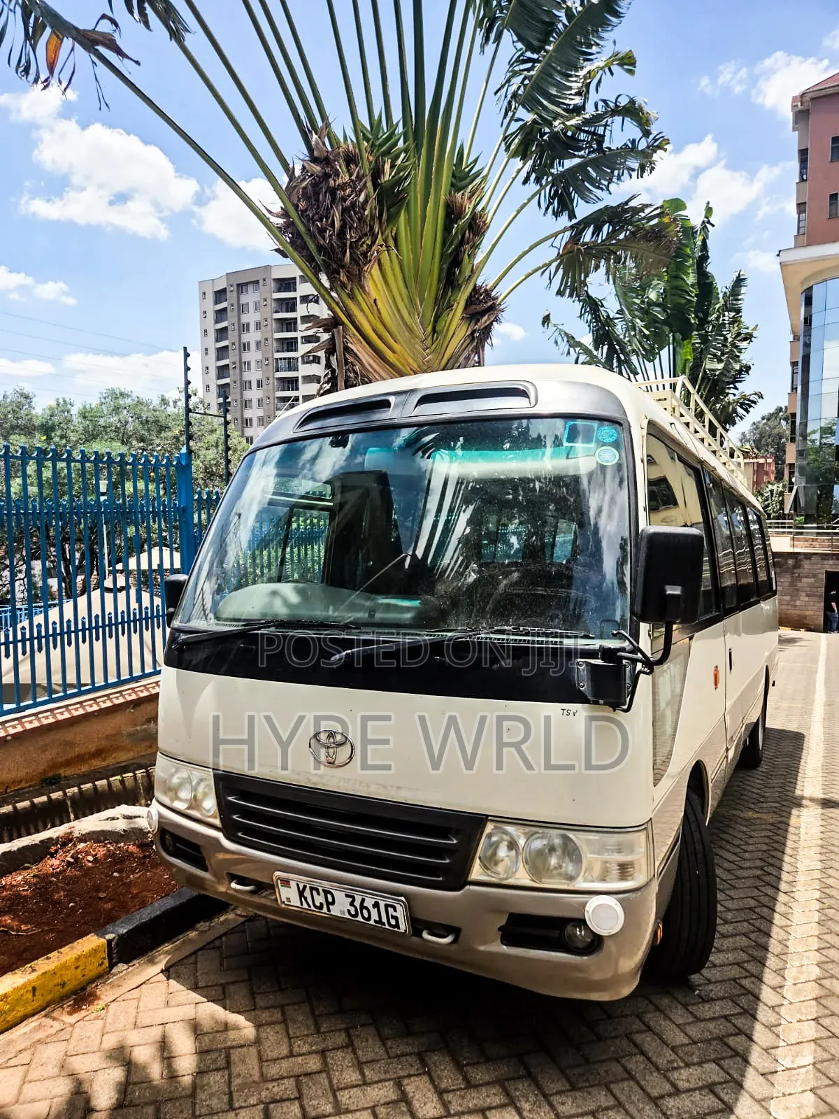 Toyota Coaster 2010 White