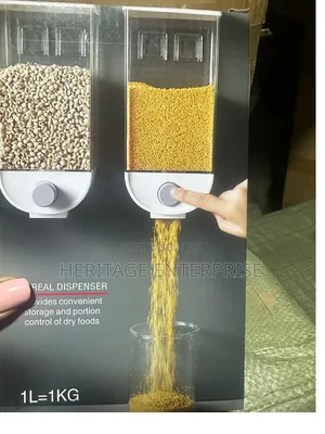 Cereal Dispenser Food Storage Box Container
