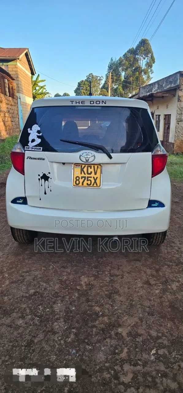 Toyota Ractis 1.5 AWD 2012 White