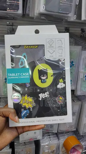 Cartoon-Themed Batman Smart Tablet Case for Samsung Tab A7 Lite