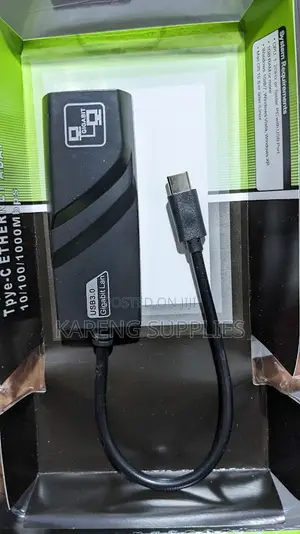 Type-C to RJ45 Gigabit Ethernet Adapter