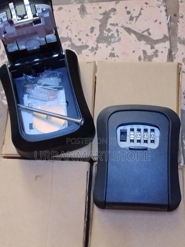 Black Wall Mounted Security Key Box - thumbnail 2