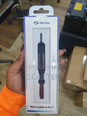 Sedven 4-in-1 Keychain Multi Function Data Cable.