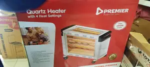 Premier Quartz Heater 2000W 4 Settings PRH004 Space Warmer