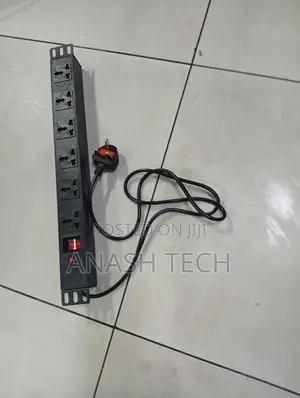 6 Way Uk Style Socket Pdu Rack Mount