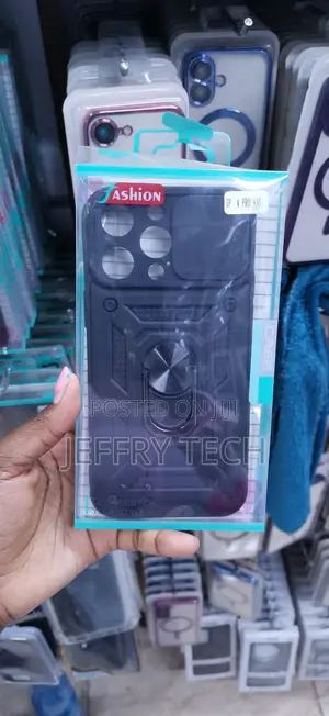 Rugged Armor-Style Hybrid Phone Case Rotating Ring iPhone 14 Pro