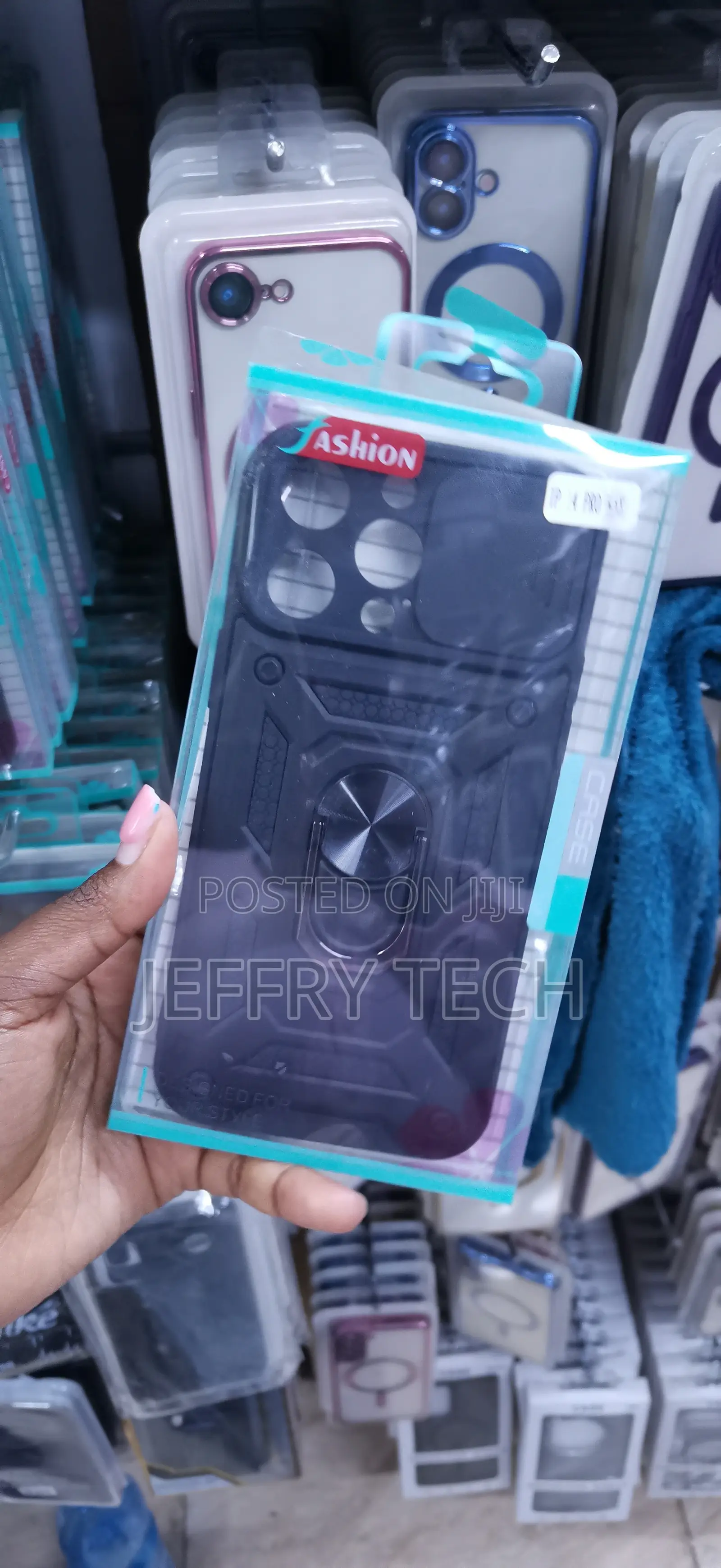 Rugged Armor-Style Hybrid Phone Case Rotating Ring iPhone 14 Pro