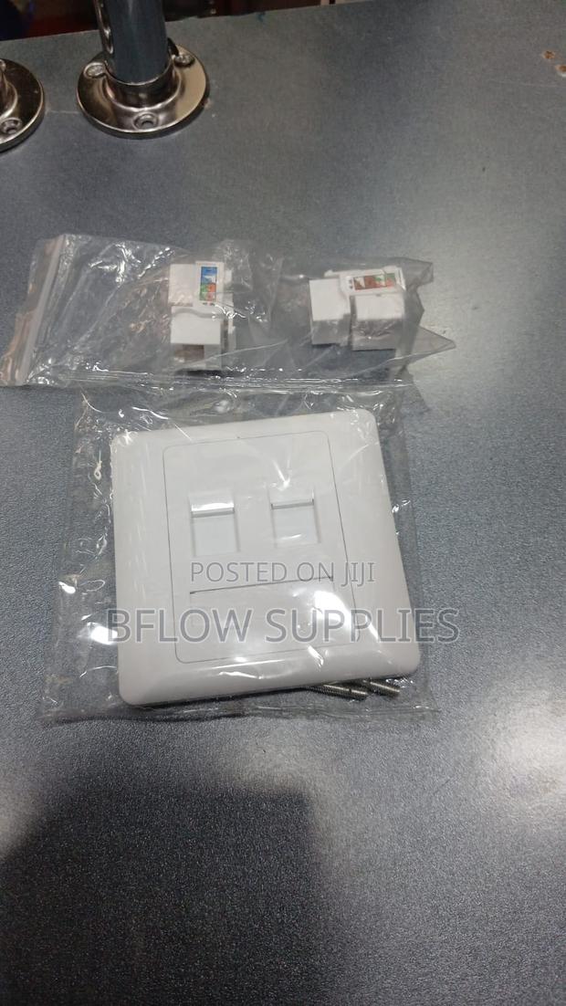 Dual Face Plate and 2 Modules
