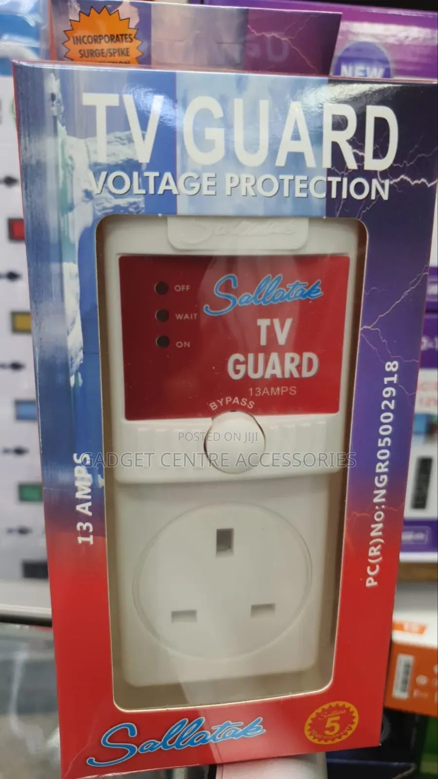 Original Sollatek TV Guard 13AMPS