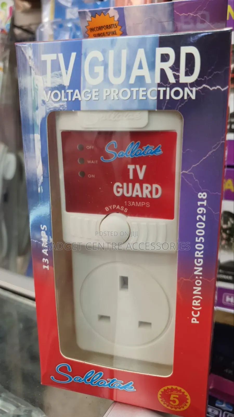 Original Sollatek TV Guard 13AMPS
