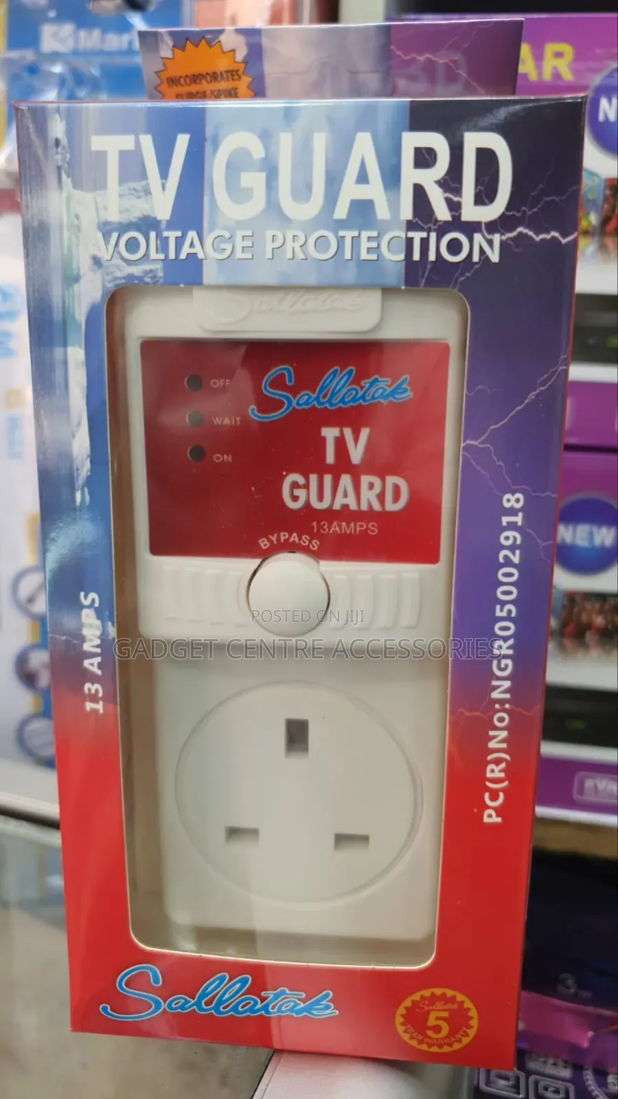 Original Sollatek TV Guard 13AMPS
