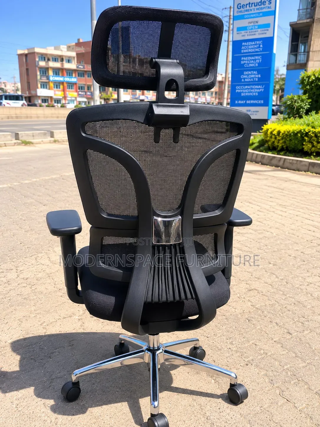 High Back Office Chair With Headrest