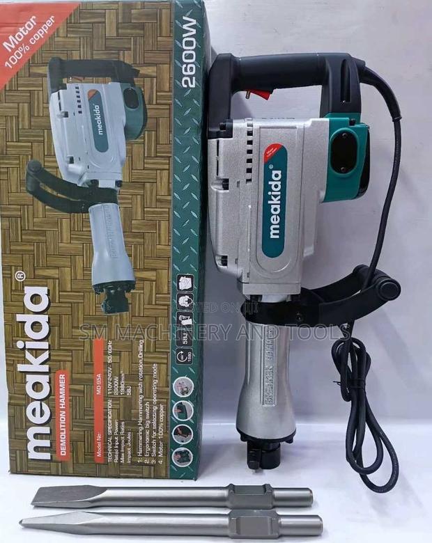 Meakida Demolition Hammer (Model MD-95A / 2600W) - main view