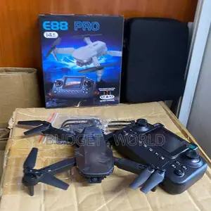 Professional-Foldable RC E88 Pro Drone With 4K Remote Control Dual Cam