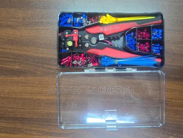 Automatic Wire Stripper and Crimper Tool - main view