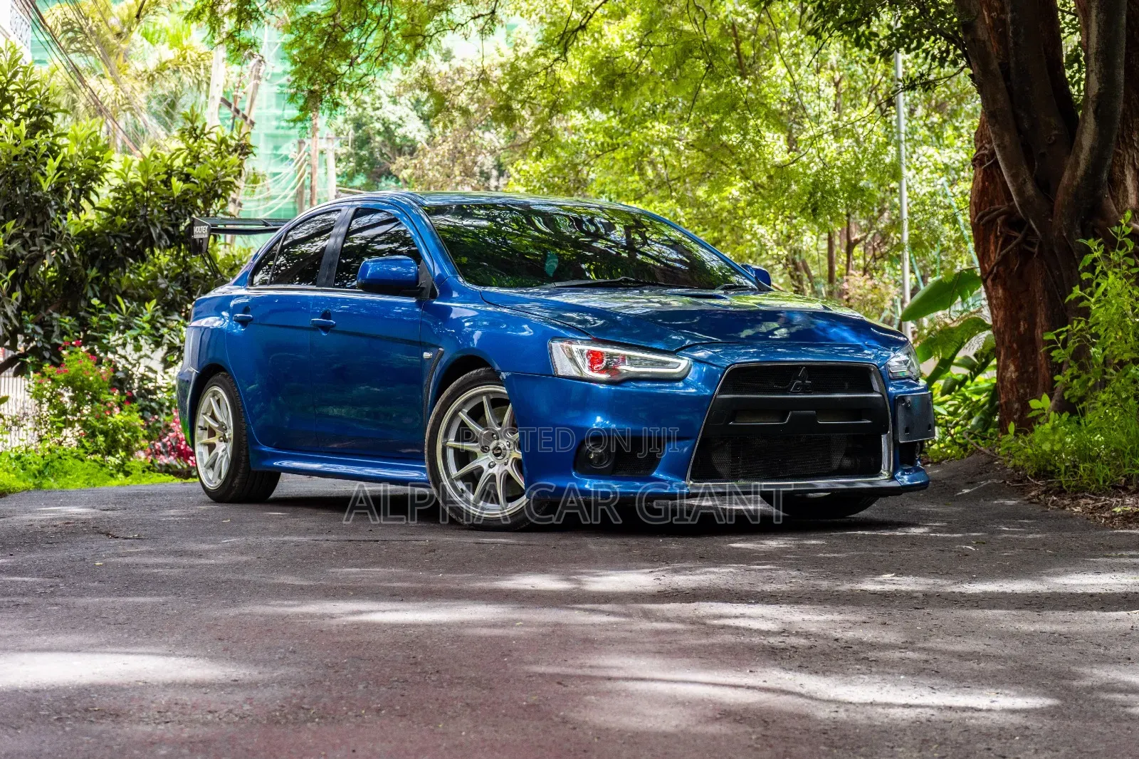 Mitsubishi Lancer Evo 2012 Blue