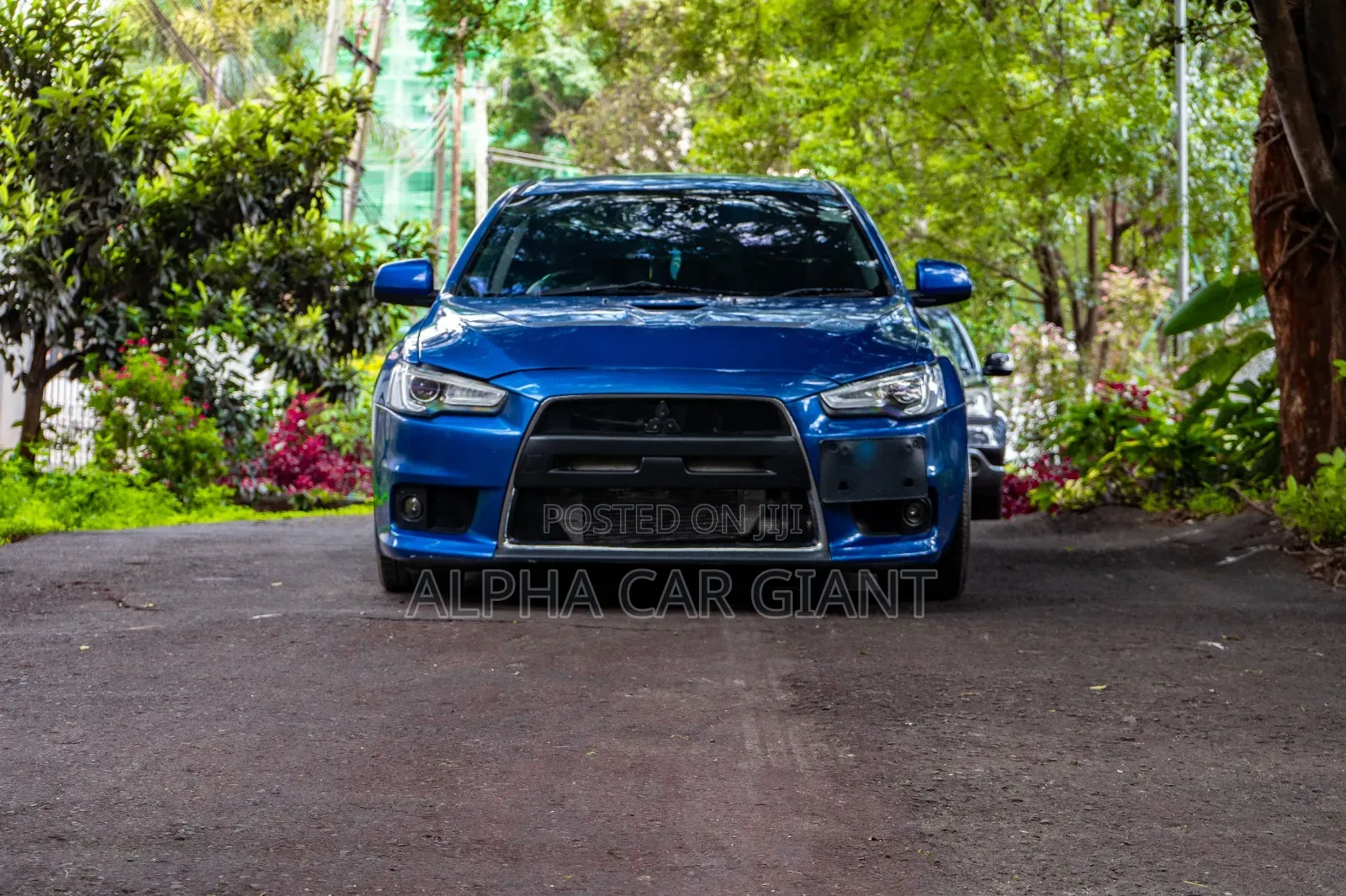 Mitsubishi Lancer Evo 2012 Blue