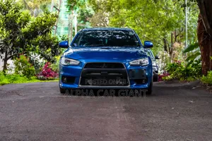 Mitsubishi Lancer Evo 2012 Blue