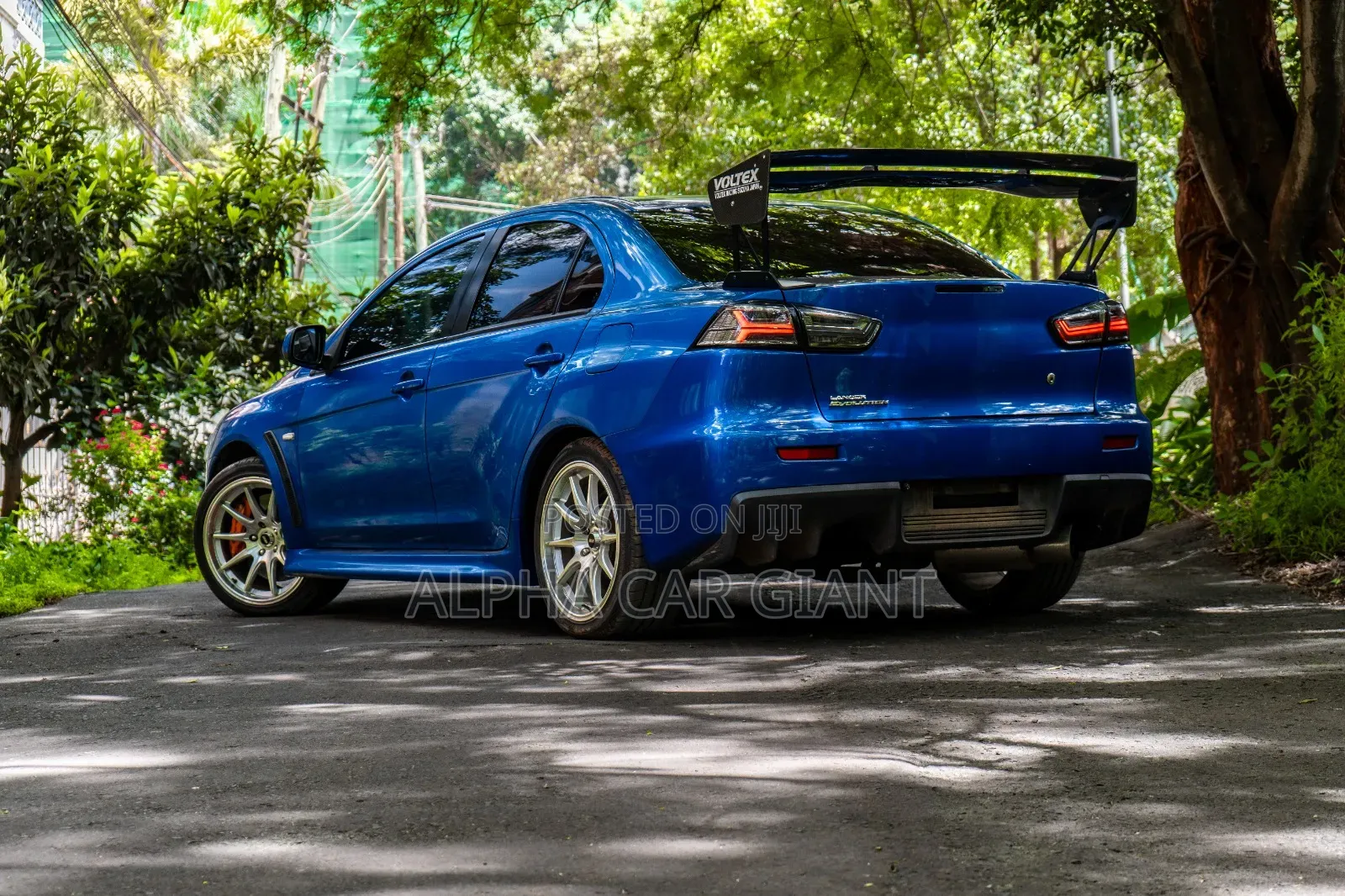 Mitsubishi Lancer Evo 2012 Blue