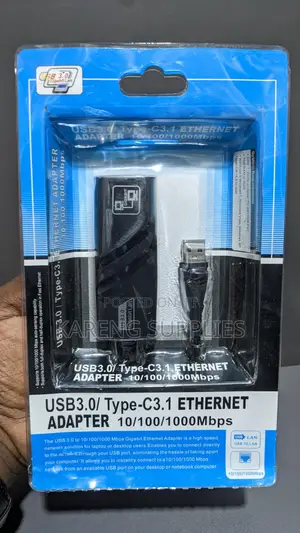 USB 3.0 / Type-C 3.1 Gigabit Ethernet Adapter