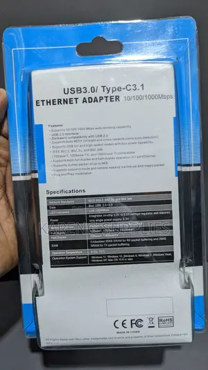 USB 3.0 / Type-C 3.1 Gigabit Ethernet Adapter