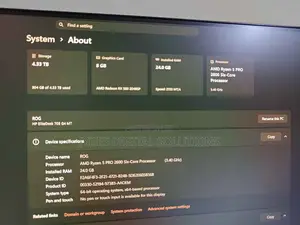 Desktop Computer HP 8GB AMD Ryzen 5 HDD 500GB