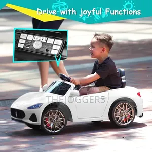 Electric Vehicle for Kids Ages 3-6,Remote Control,Headlights, Music