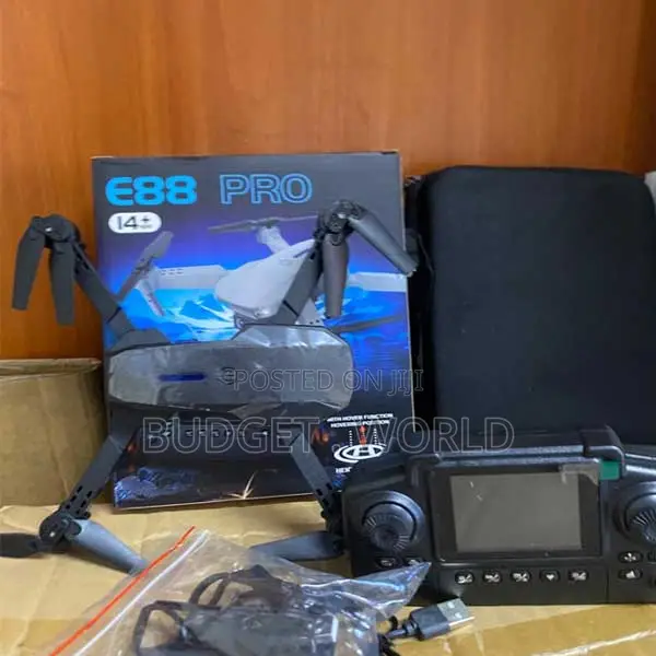 Foldable and Portable Design E88 Pro Drone4K Cam Screen Remote Control