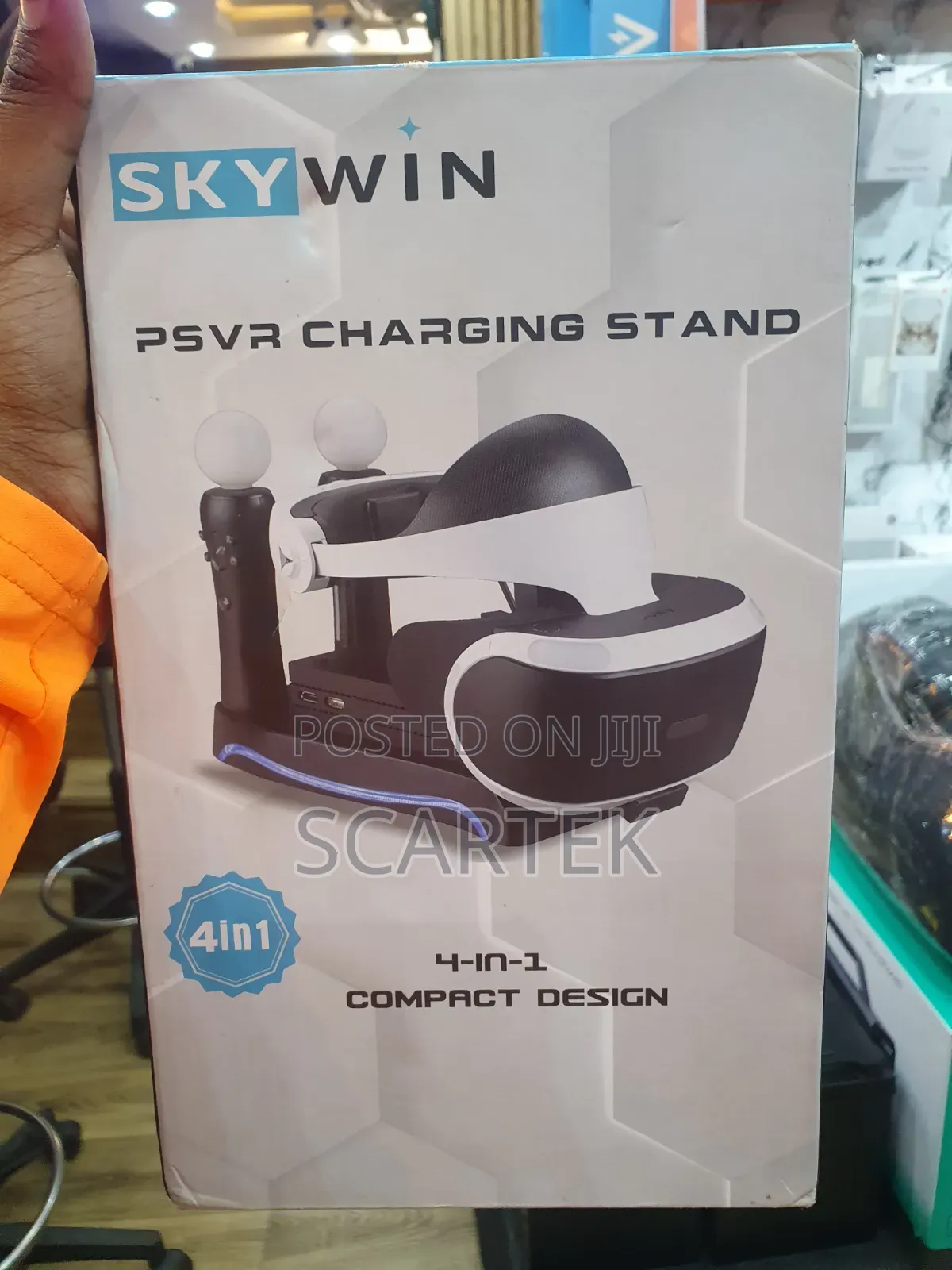 Sky Win PSVR Charging Stand 4-in-1 Compact Design.