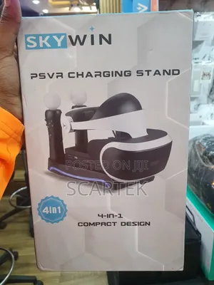 Sky Win PSVR Charging Stand 4-in-1 Compact Design.