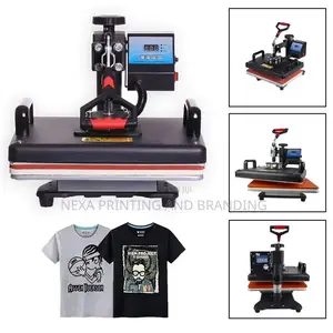 8 in 1 T-Shirt, Mug, Cap and Plate Heat Press Machine Combo