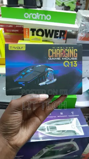 T-Wolf Q13 Wireless Charging Game Mouse