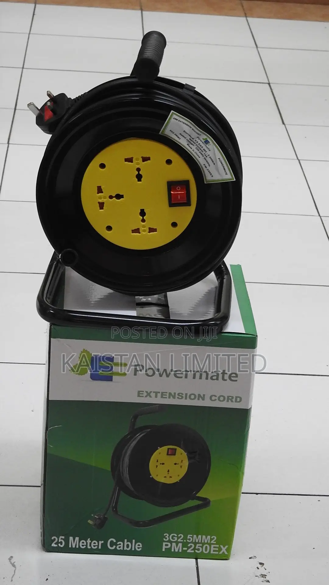 25M Electrical Extension Cable Reel. Cable Extention Reel