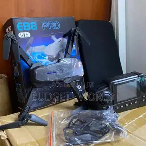 One-Key Takeoff/Landing 360° Flip Foldable E88 Pro Drone 4K Camera