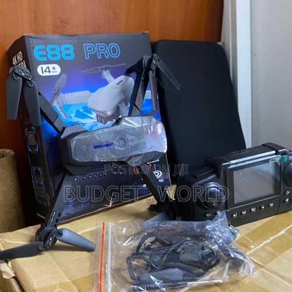 One-Key Takeoff/Landing 360° Flip Foldable E88 Pro Drone 4K Camera - main view