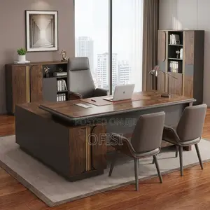 Office Desks| 160cm Executive Office Table With Storage