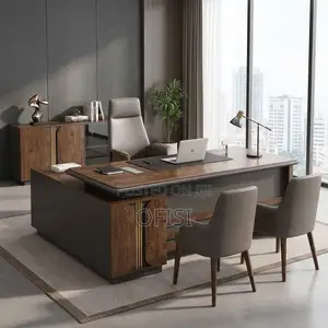 Office Desks| 160cm Executive Office Table With Storage