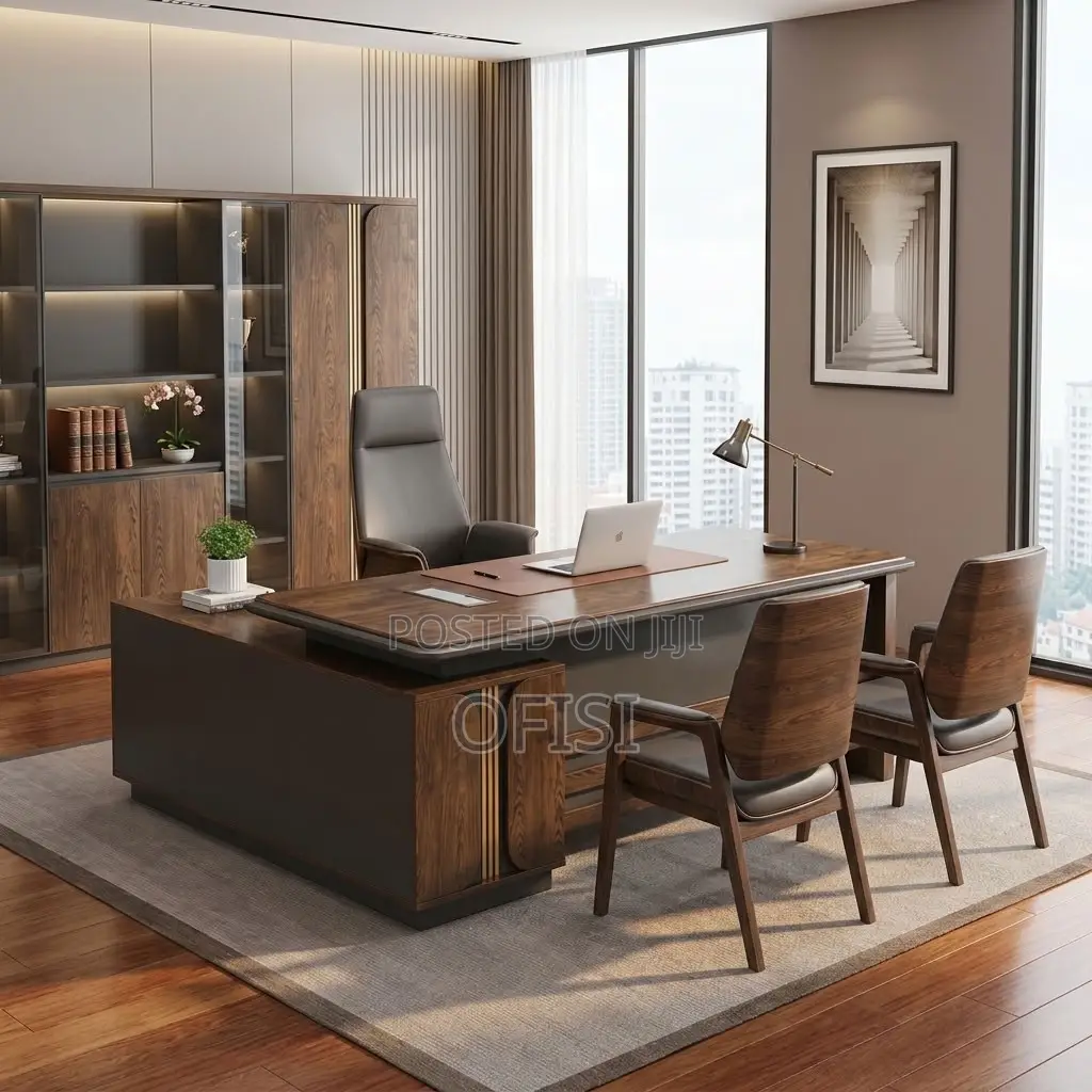 Office Desks| 160cm Executive Office Table With Storage