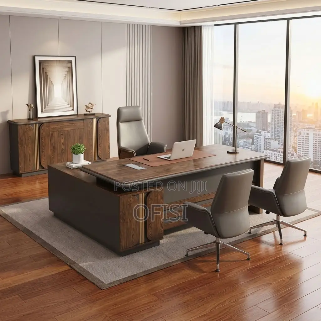 Office Desks| 160cm Executive Office Table With Storage