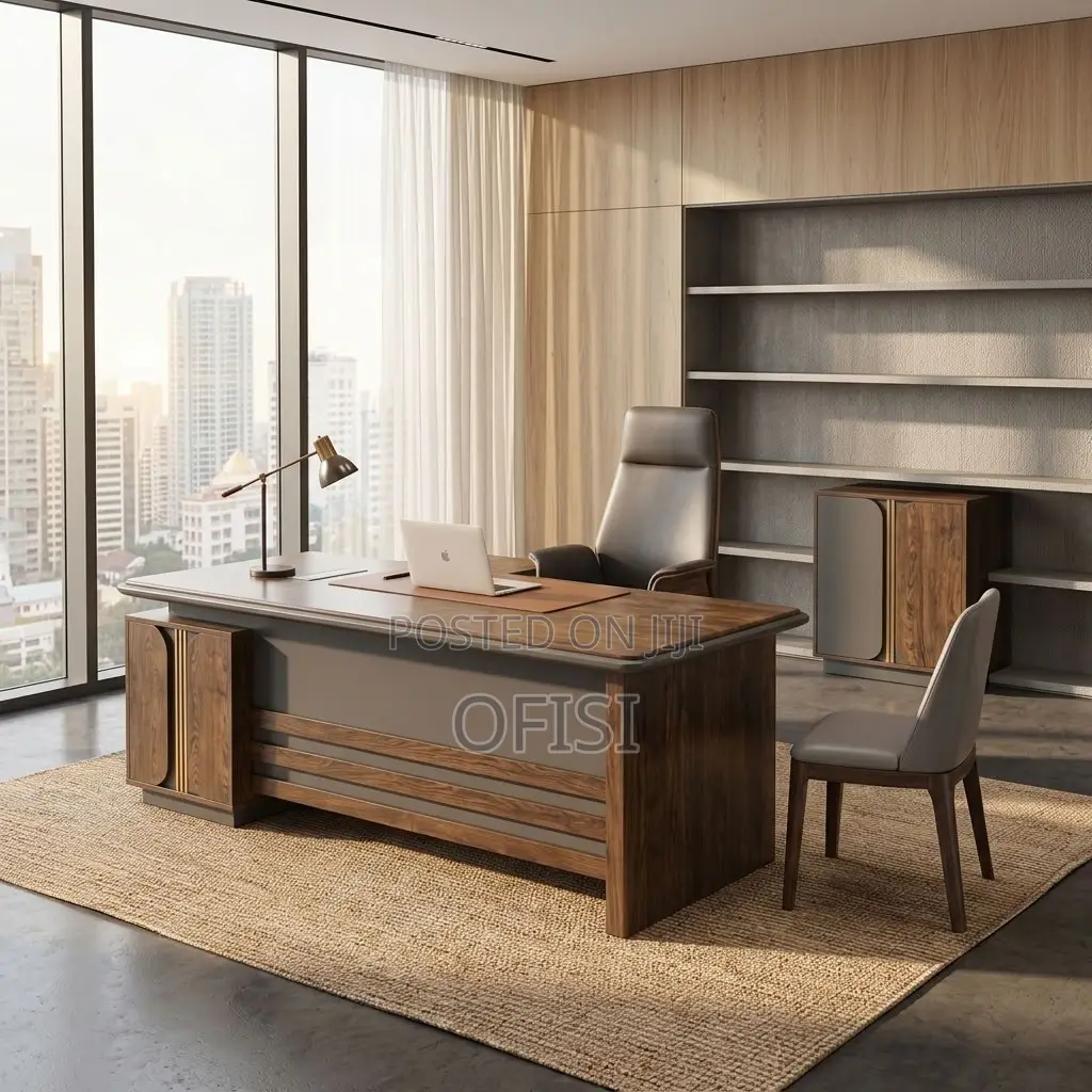 Office Desks| 160cm Executive Office Table With Storage