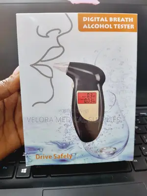 Digital Breath Alcohol Tester – Portable Breathalyzer
