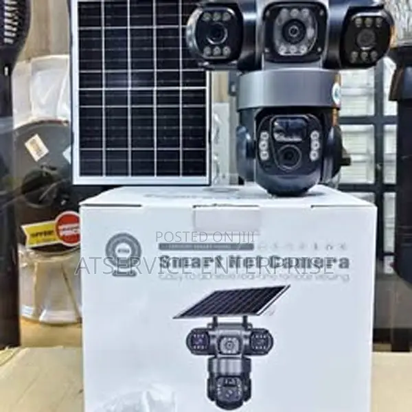 Solar V380 Pro HD 3 Screens 4G Solar Camera