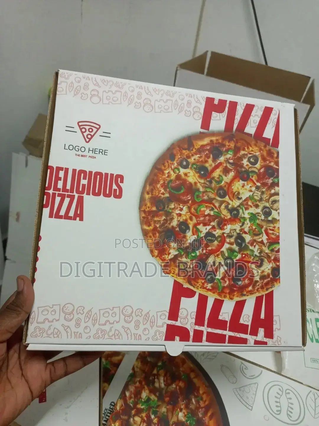 Branded Pizza Boxes