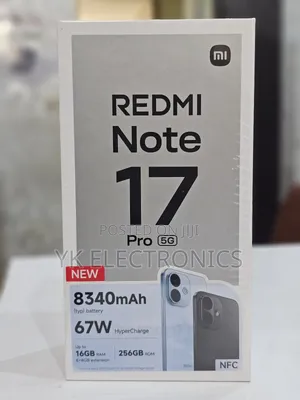 New Xiaomi Redmi Note 17 Pro 256 GB Black