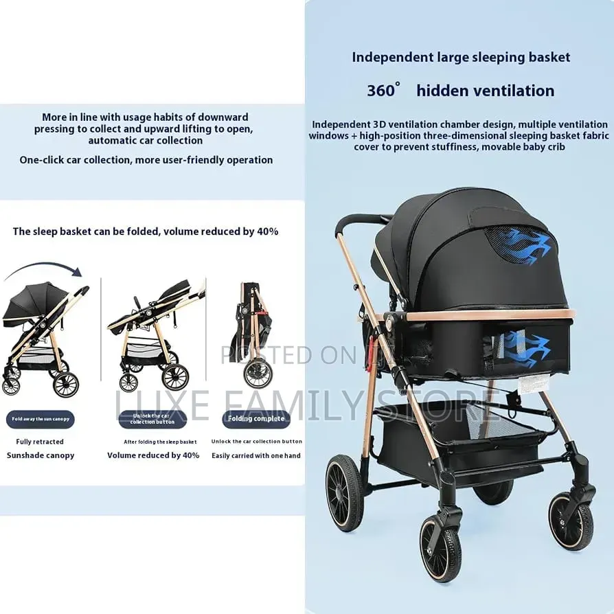 2 in 1 Stroller