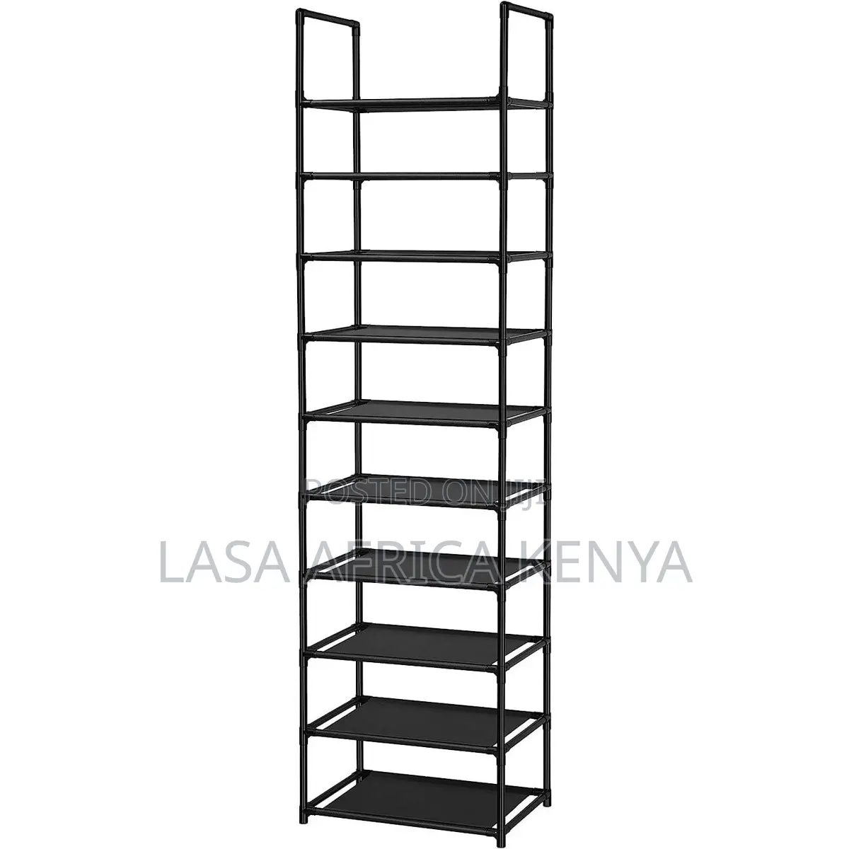 10 Tier Tall Shoe Rack Organizer Space Saving Shoe Storage