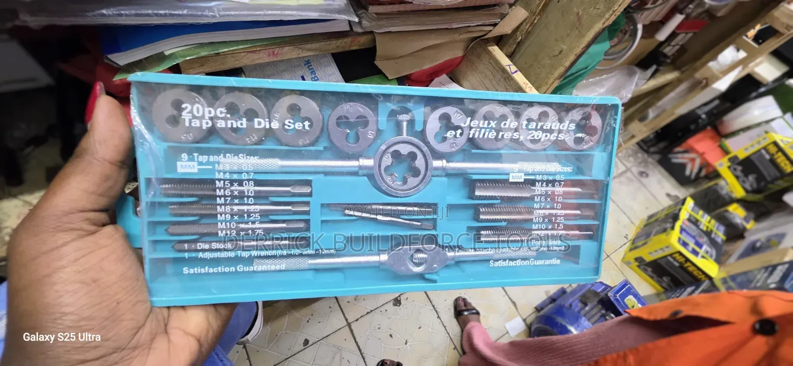 20pcs Tap and Die