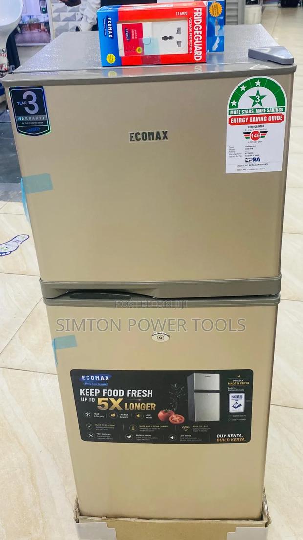 Ecomax 118L Double Door Refrigerator - main view