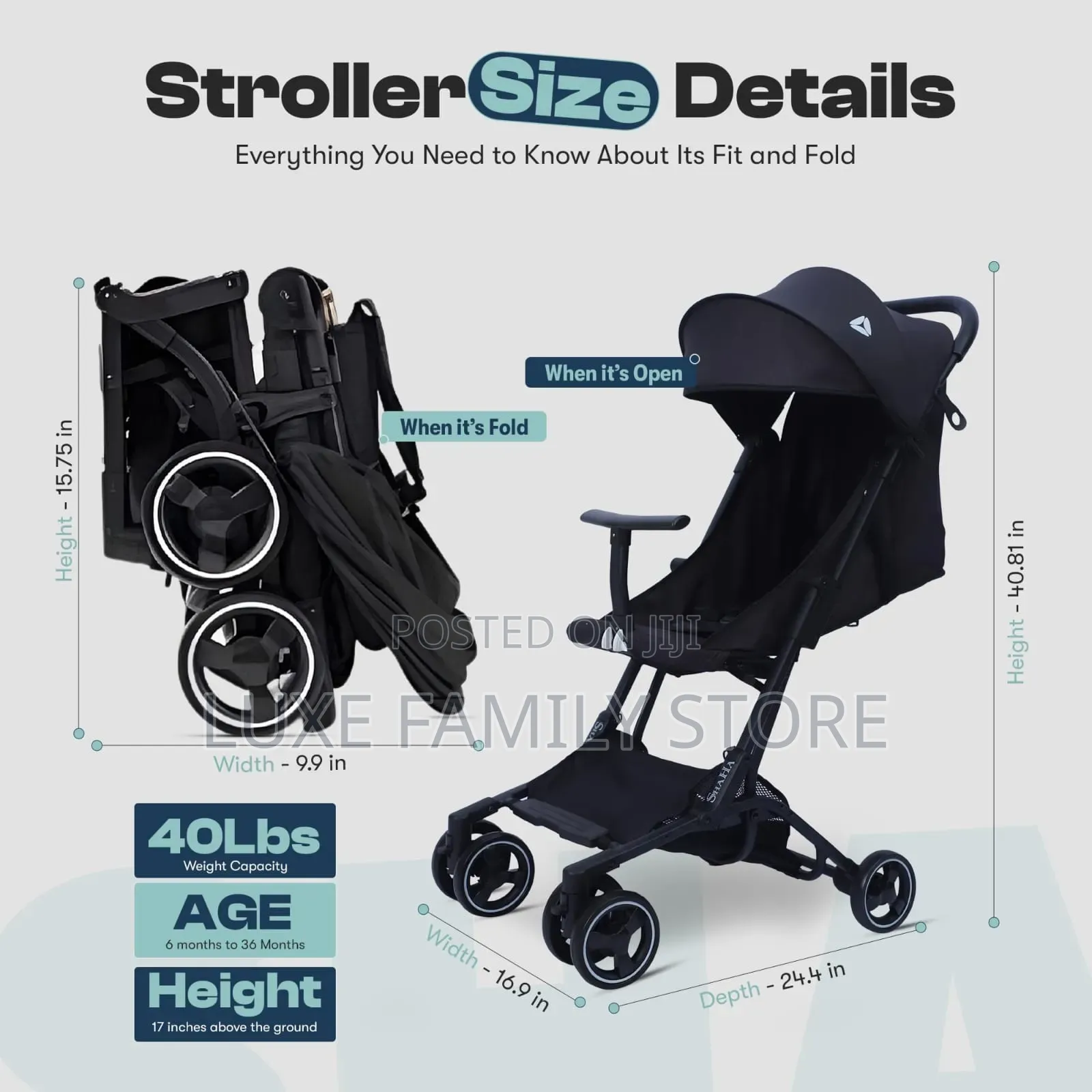 Lightweight Travel Stroller